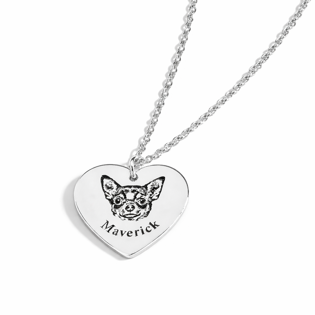Dog Photo Heart Pet Bracelet