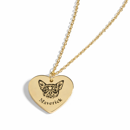 Dog Photo Heart Pet Bracelet