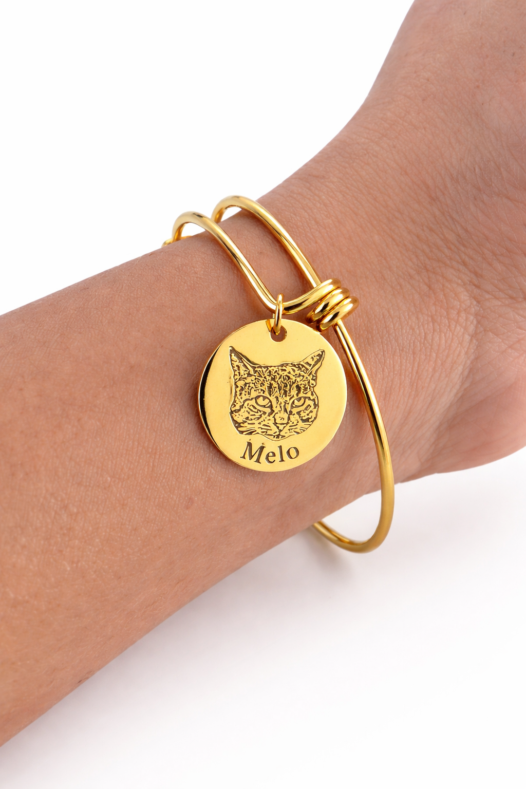 Cat Custom Photo Bracelet