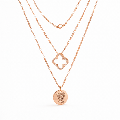 Cat Paw Locket Necklace
