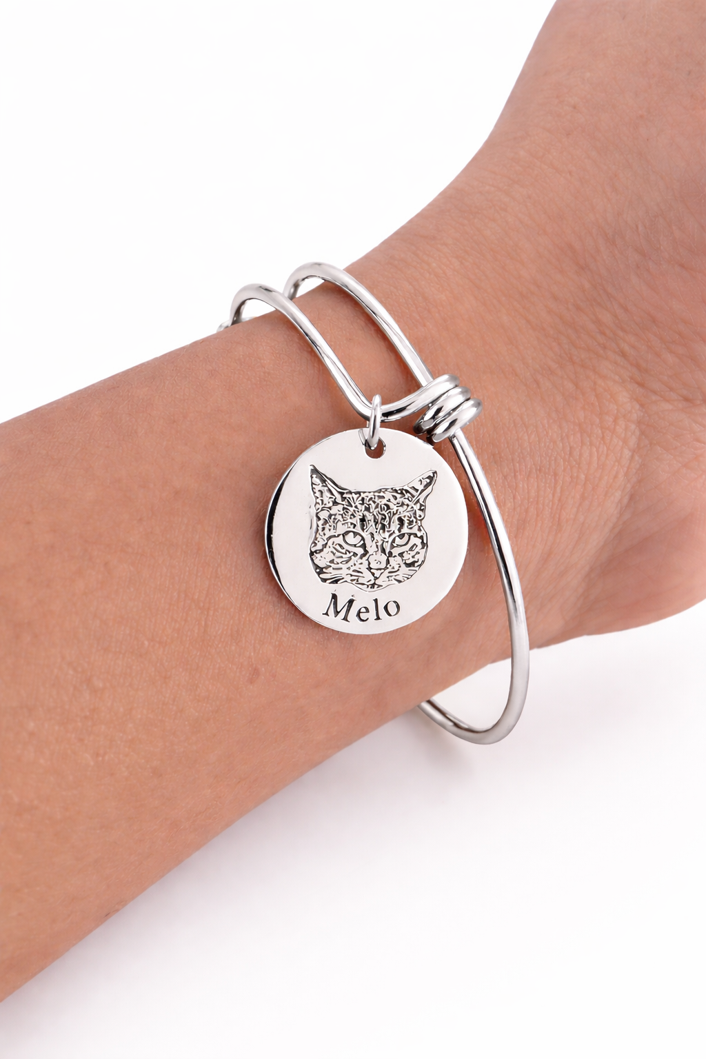Cat Custom Photo Bracelet